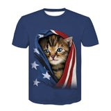Devin Du USA Flag T-shirt Men/Women