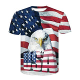 Devin Du USA Flag T-shirt Men/Women