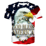 Devin Du USA Flag T-shirt Men/Women