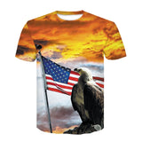 Devin Du USA Flag T-shirt Men/Women