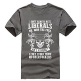 Can'T Stand Liberals Funny Trump Shirt