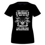 Can'T Stand Liberals Funny Trump Shirt