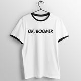 Black Trim T Shirt Men Women Unisex