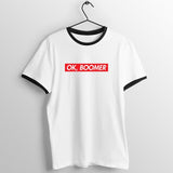 Black Trim T Shirt Men Women Unisex