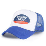 Blue Mesh Caps Trump 2020