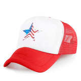 Men America Flag Baseball
