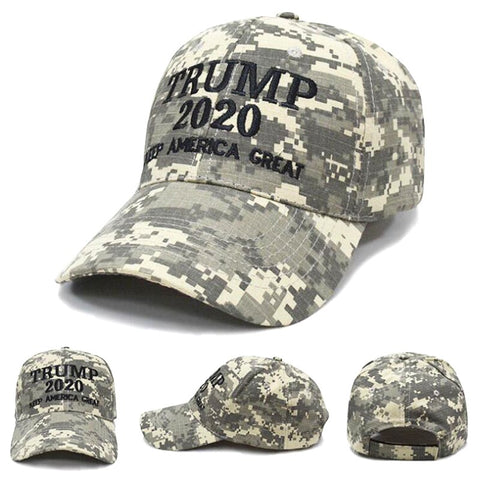 Camouflage Baseball Cap Embroidery