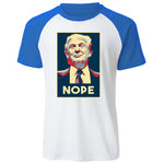NOPE Trump T-shirt Hombre Political Resistance