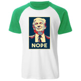 NOPE Trump T-shirt Hombre Political Resistance