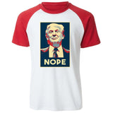 NOPE Trump T-shirt Hombre Political Resistance