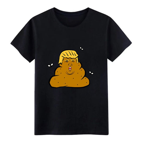 Men's Shitty Trump t shirt designer 100% cotton