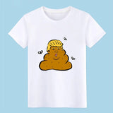 Men's Shitty Trump t shirt designer 100% cotton