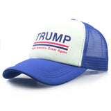 MAERSHEI Men Women Blue mesh cap