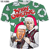 YX GIRL Christmas t shirt
